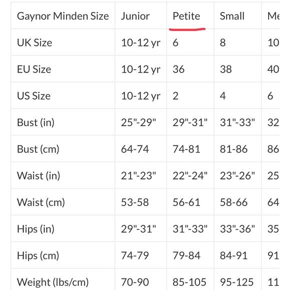 NWT GAYNOR MINDEN MOXIE LEOTARD - Size P - Picture 7 of 7